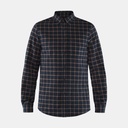 Övik Flannel Shirt Dark Navy