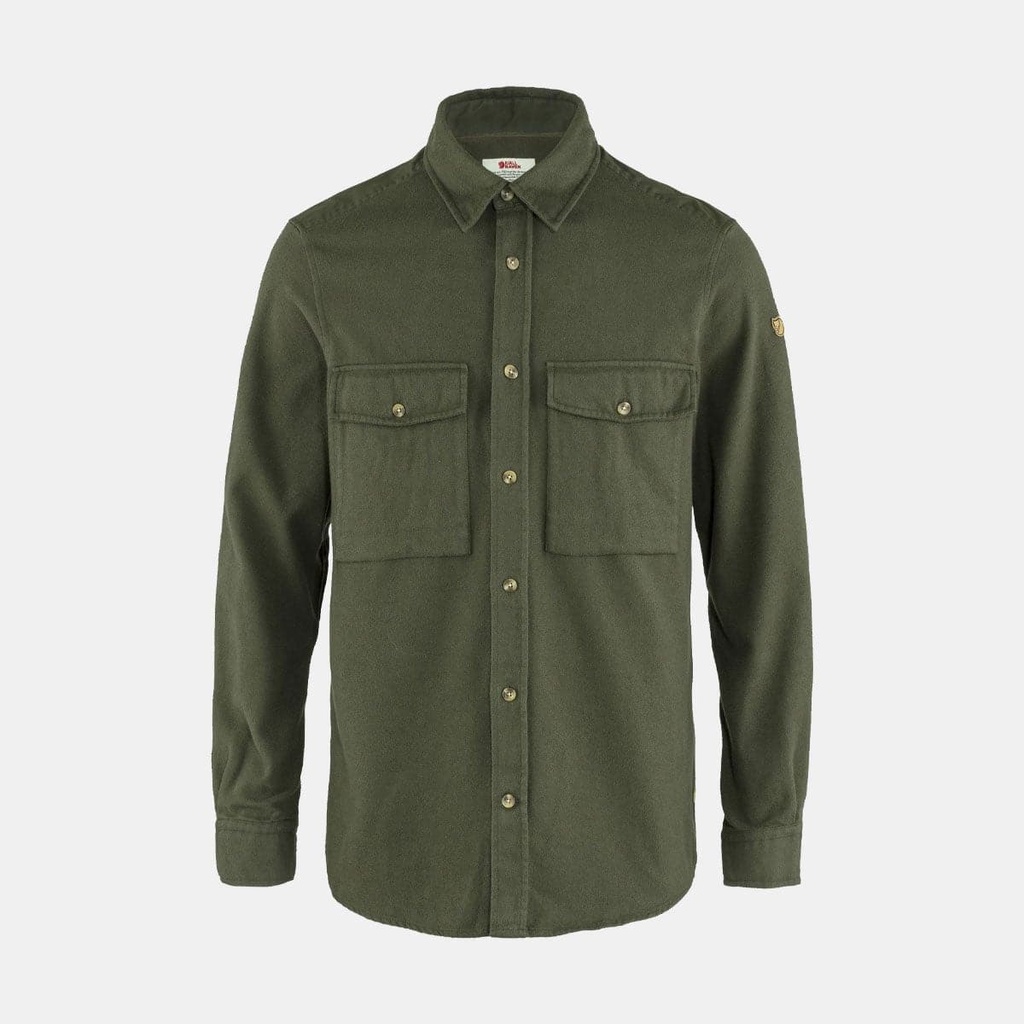 Övik Twill Shirt Deep Forest / Deep Forest