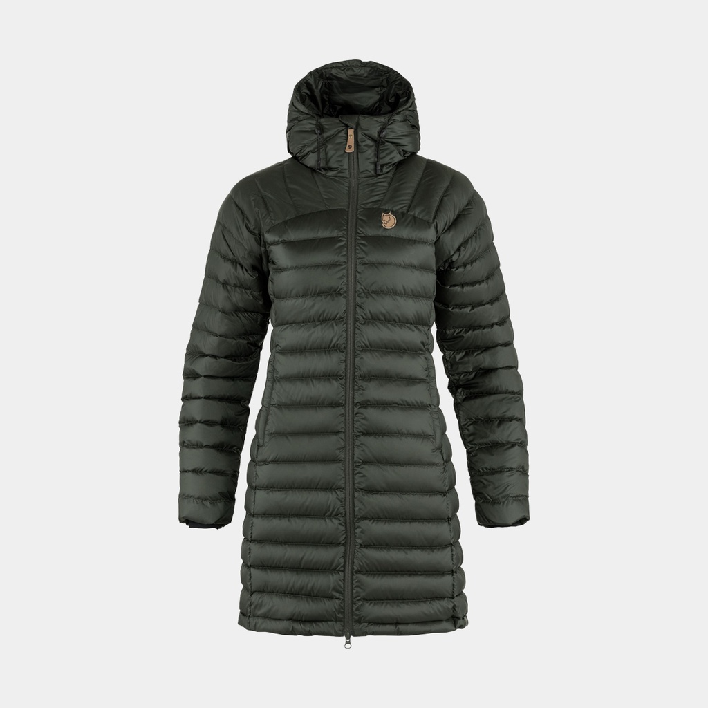 Snow Flake Parka Women Deep Forest