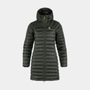 Snow Flake Parka Women Deep Forest