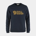 Fjällräven Logo Sweater Dark Navy