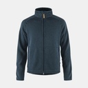 Övik Fleece Zip Sweater Navy