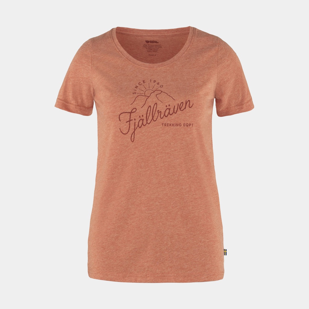 Sunrise T-Shirt Women Rowan Red / Melange