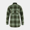 Övik Twill Shirt Long Sleeves Women Deep Forest / Patina Green