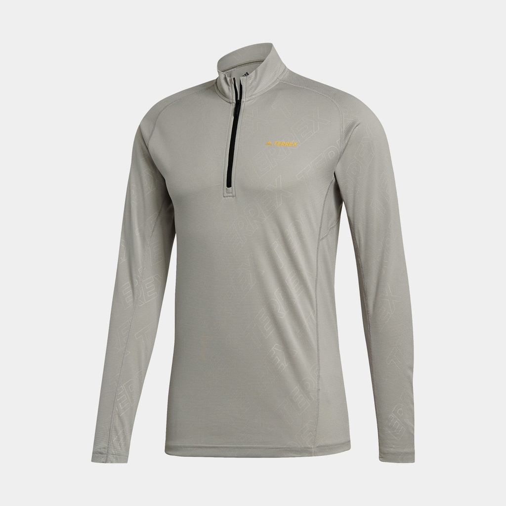 TraceRocker Half-Zip Long Sleeves Metal Grey