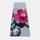 Nirvana Yoga Mat Red Orchid On Basalt