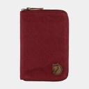 Passport Wallet Bordeaux Red