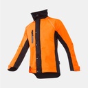 Keiu Jacket Orange Fluo / Noir