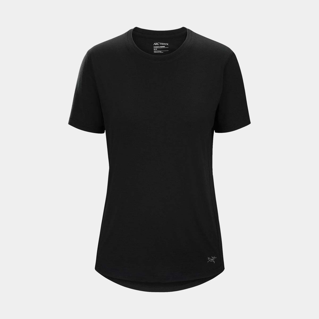 Lana Crew Short Sleeves T-Shirt Women (2024) Black