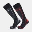 Cruise Socks (2 paires) Black / Red + Black / White
