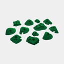 Medium Holds Set Green