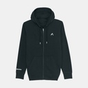Hoodie Full Zip Lecomte Noir