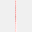 PES Cord 4mm au mètre Red