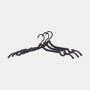 Bat Foldable Hangers (set of 3) Black