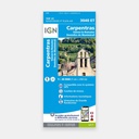 Carpentras / Vaison-la-Romaine / Dentelles de Montmirail GPS 1/25 3040ET