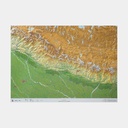 Népal - Carte en relief 1/1.15M
