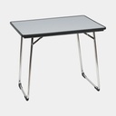 Fidji Table Alu Brut Carbon