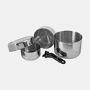 Stainless Steel Set Biwak 3