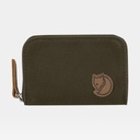 Zip Card Holder Dark Olive