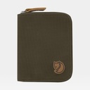 Zip Wallet Dark Olive