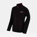 Sweethart Half Zip Lightweight Fleece Women Black / Blackcurrant