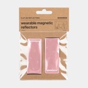 Clip On Reflectors Pink