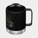 Camp Mug Insulated With Lid 12oz (355ml) Mountain Black