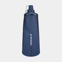 Lifestraw Peak Series Collapsible Squeeze Bottle 1L Mountain Blue