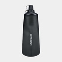 Peak Series Collapsible Squeeze Bottle 1L Dark Gray