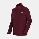 Sweethart Half Zip Lightweight Fleece Women Fig