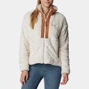 Boundless Discovery Sherpa Full Zip Women Chalk / Camel Brown