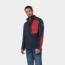 Adventure Track Outdoor Midlayer Jacket Blueberry / Sun Dried Tomato