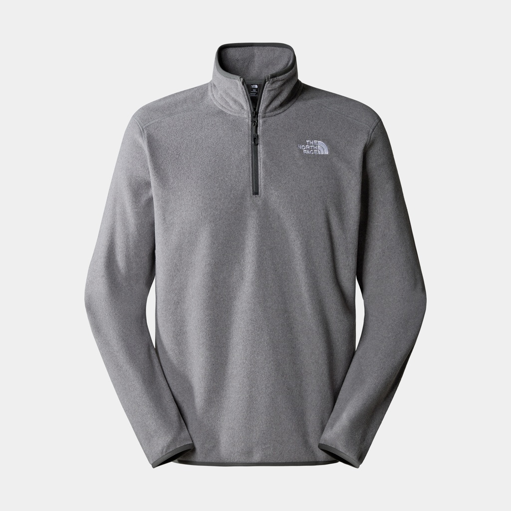 100 Glacier 1/4 Zip TNF Medium Grey Heather