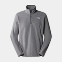100 Glacier 1/4 Zip TNF Medium Grey Heather