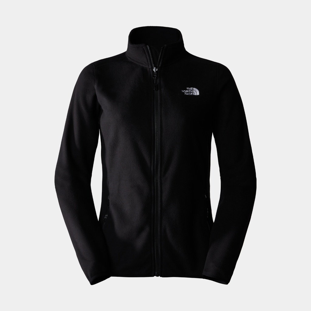 100 Glacier Full Zip Women TNF Black
