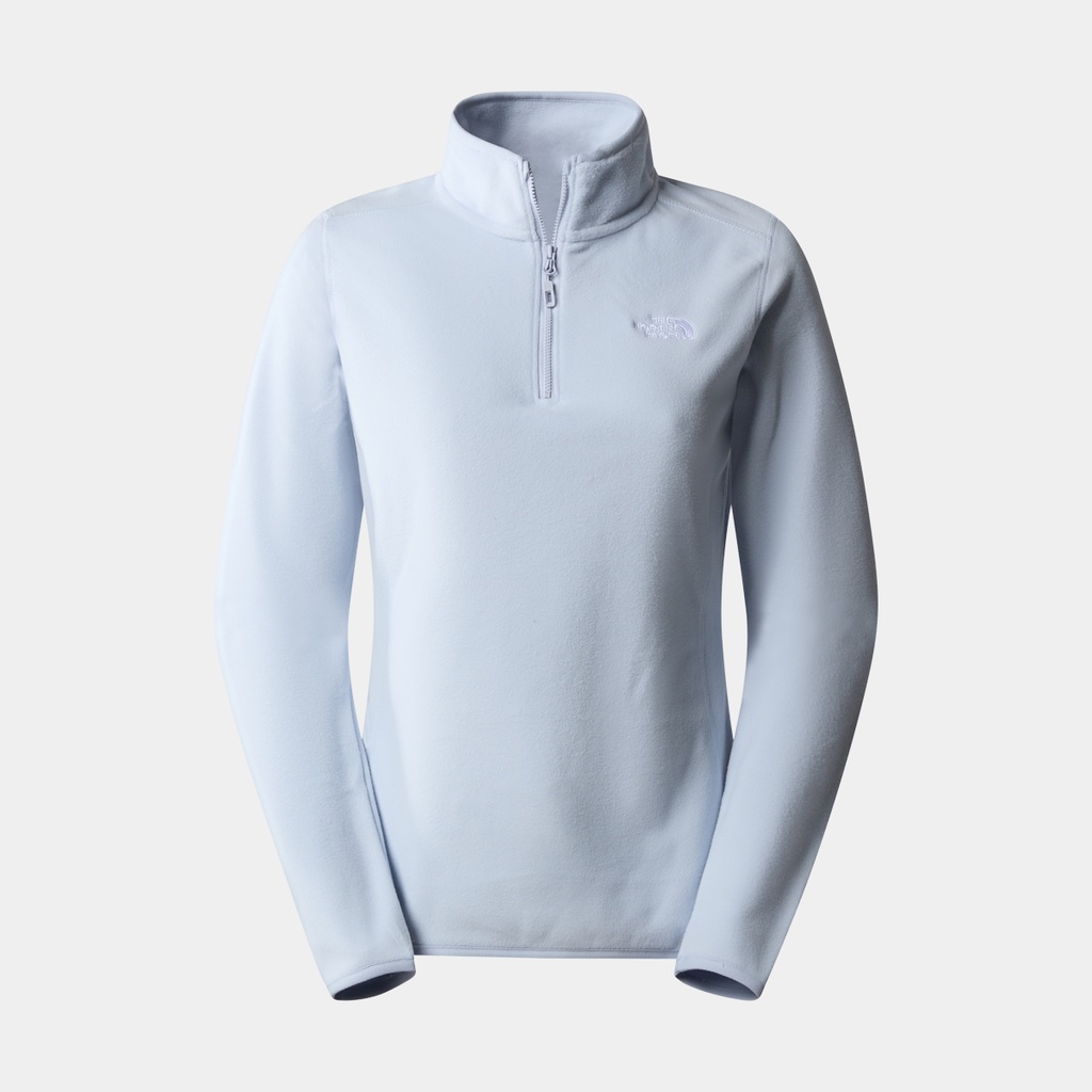 100 Glacier 1/4 Zip Women Dusty Periwinkle