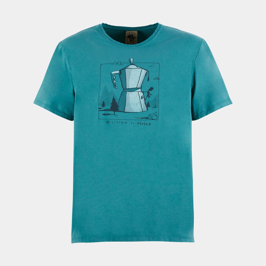Moka T-shirt Green Lake