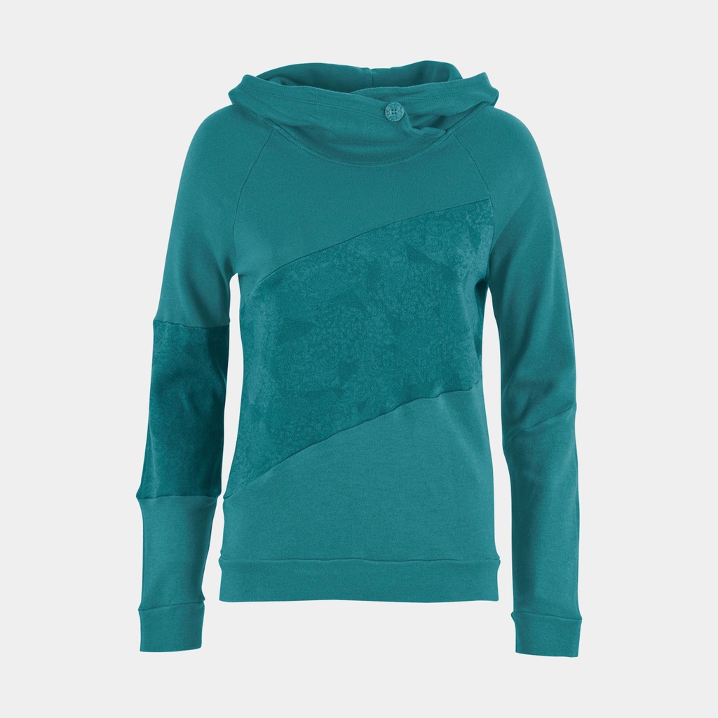 Aida Fleece Women Green Lake