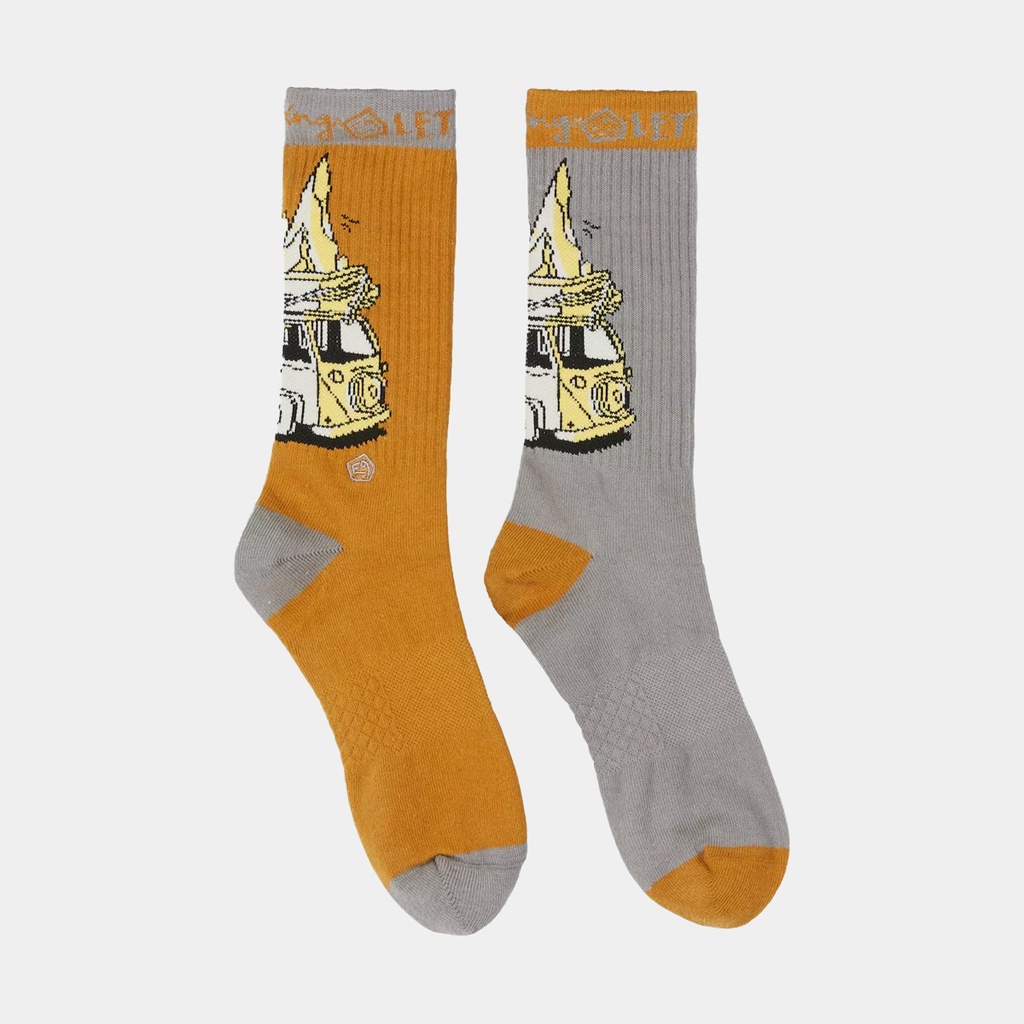 Odd Van Socks Orange / Grey