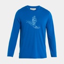 Tech Lite II Long Sleeves Tee Skiing Yeti Lazurite