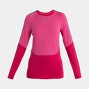 Sonebula Long Sleeves Merino 200 Crewe Women Electron Pink / Tempo / Flux Green / CB