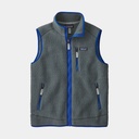 Retro Pile Fleece Vest Nouveau Green