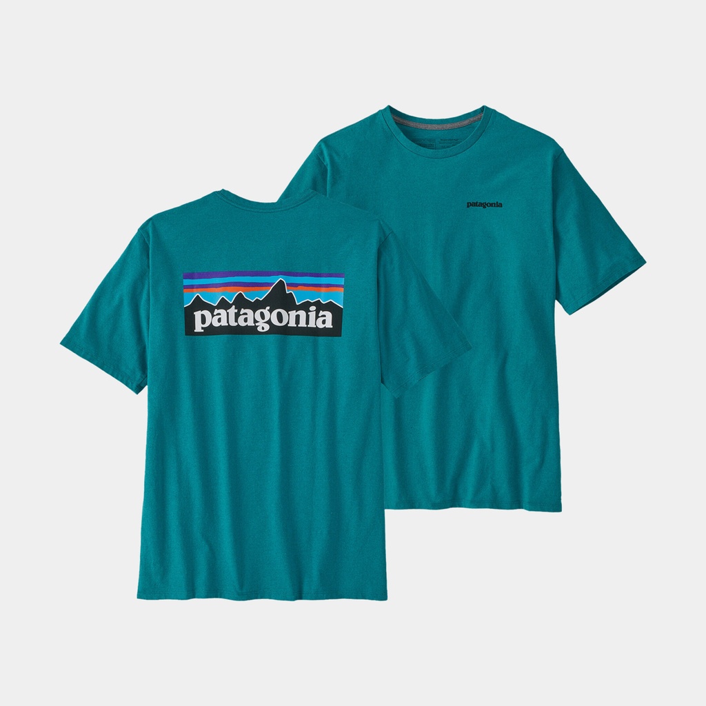 P-6 Logo Responsibili-Tee Belay Blue