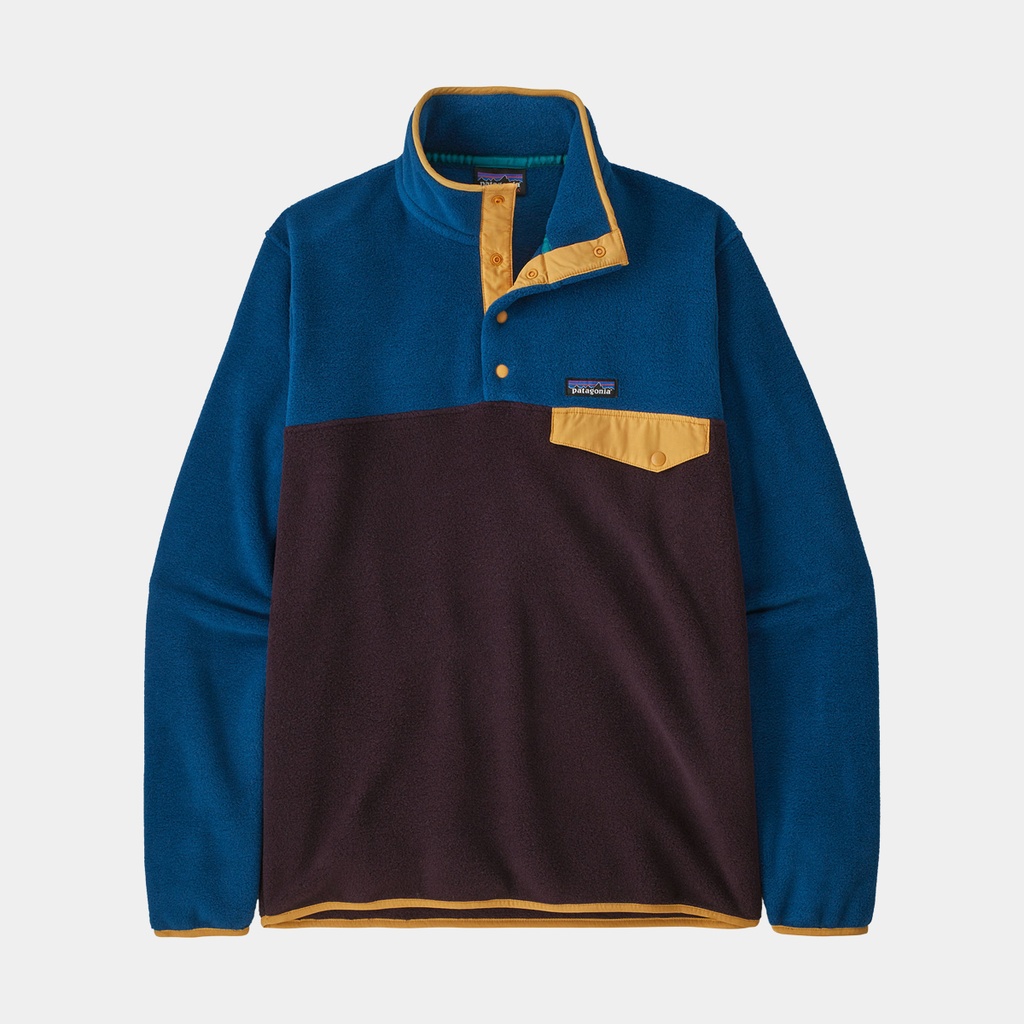 Lightweight Synchilla Snap-T Fleece Pullover Obsidian Plum
