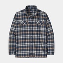 Long-Sleeved MW Fjord Flannel Shirt Fields: New Navy