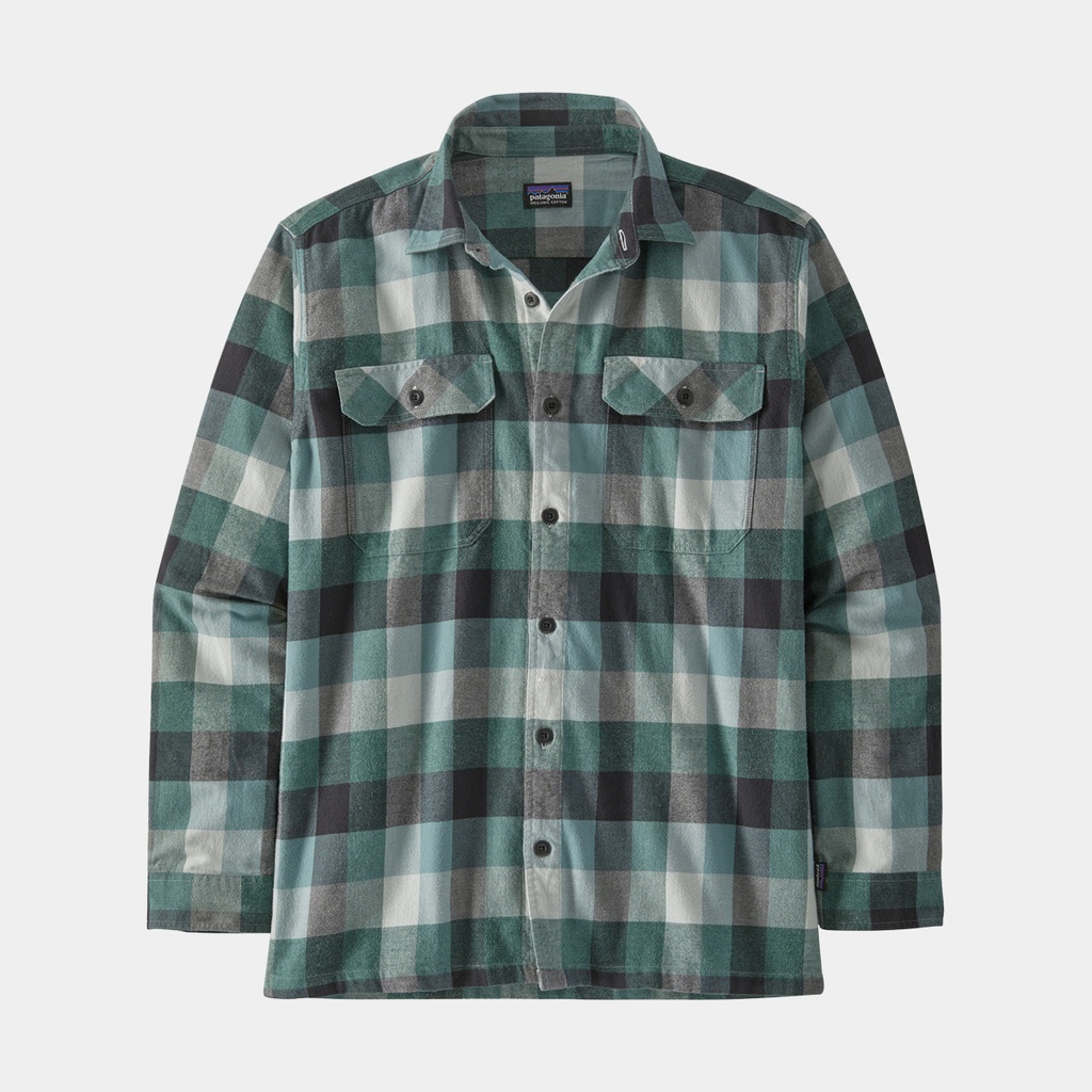 Long-Sleeved MW Fjord Flannel Shirt Guides: Nouveau Green