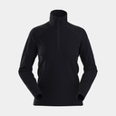Rho Zip Neck Women Black