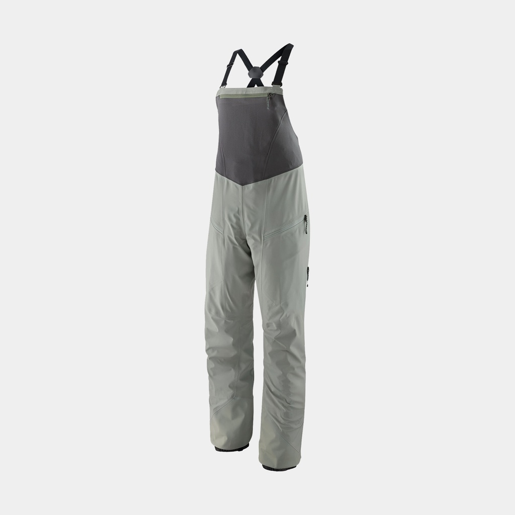 Snowdrifter Bibs Women Sleet Green