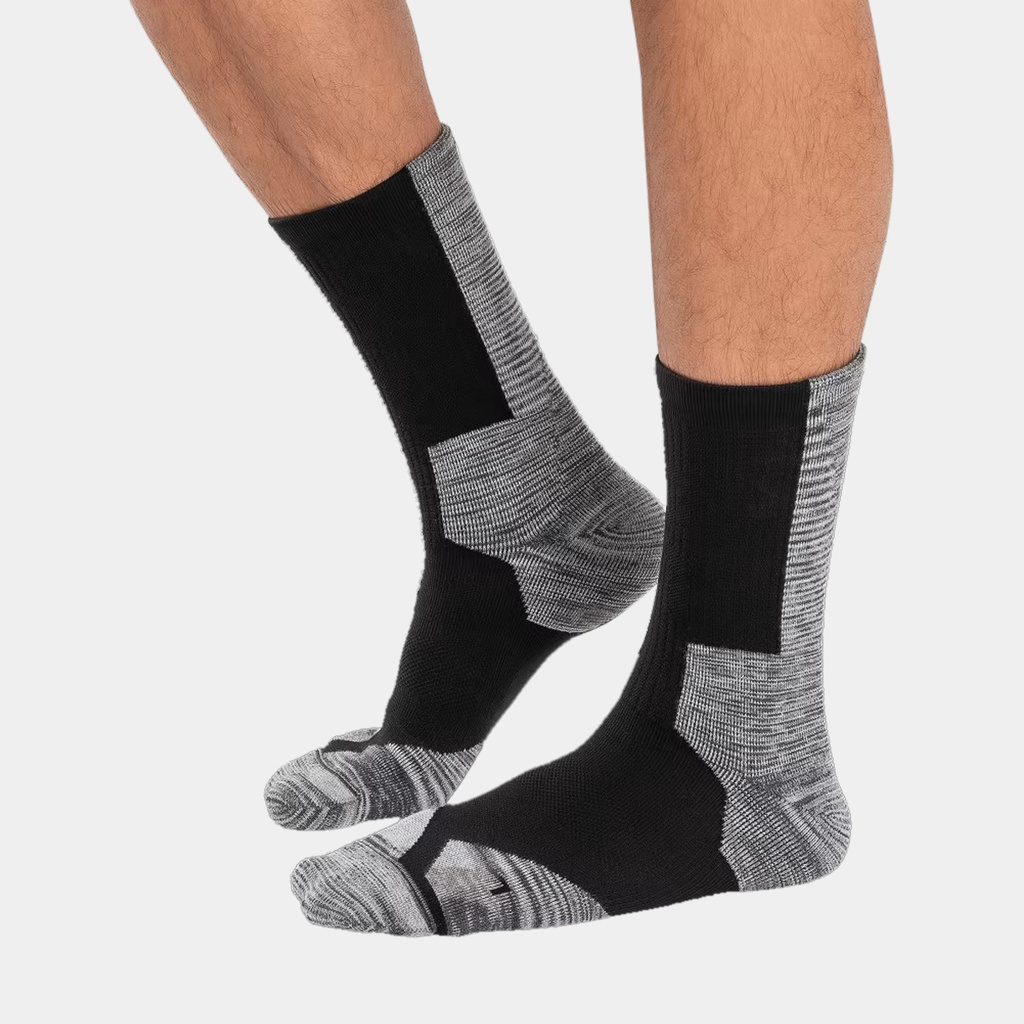 Explorer Merino Socks Black / Glacier