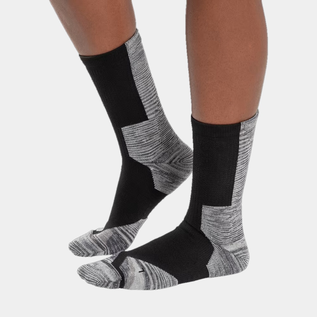 Explorer Merino Socks Women Black / Glacier